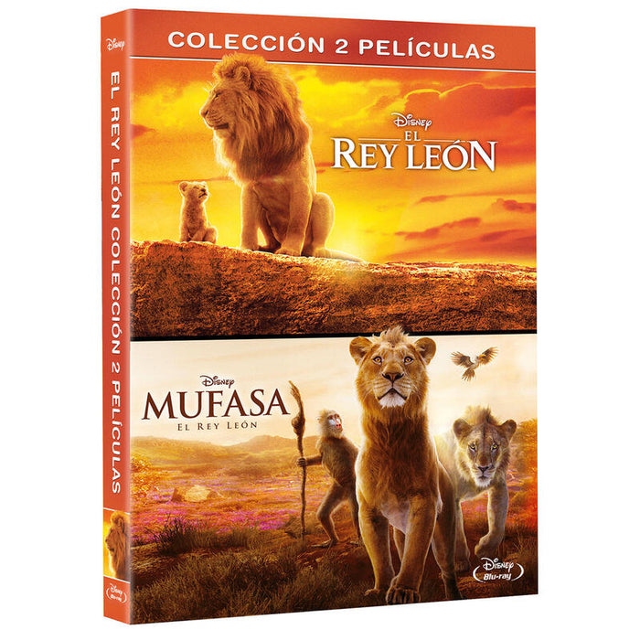 Pelicula El Rey Leon (Live Action) Colección 2 Películas - Bd Blu-Ray