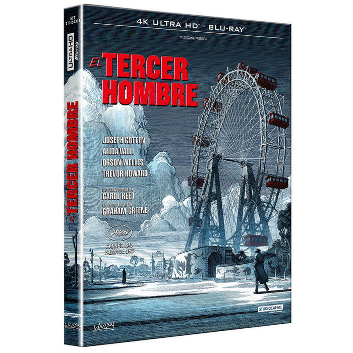 Pelicula El Tercer Hombre (4k Uhd - Edición Especial Funda) - Bd Blu-Ray