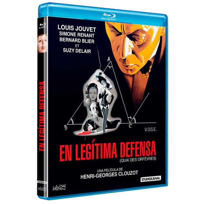 Pelicula En Legítima Defensa (Quai Des Orfevres) Vose Blu-Ray