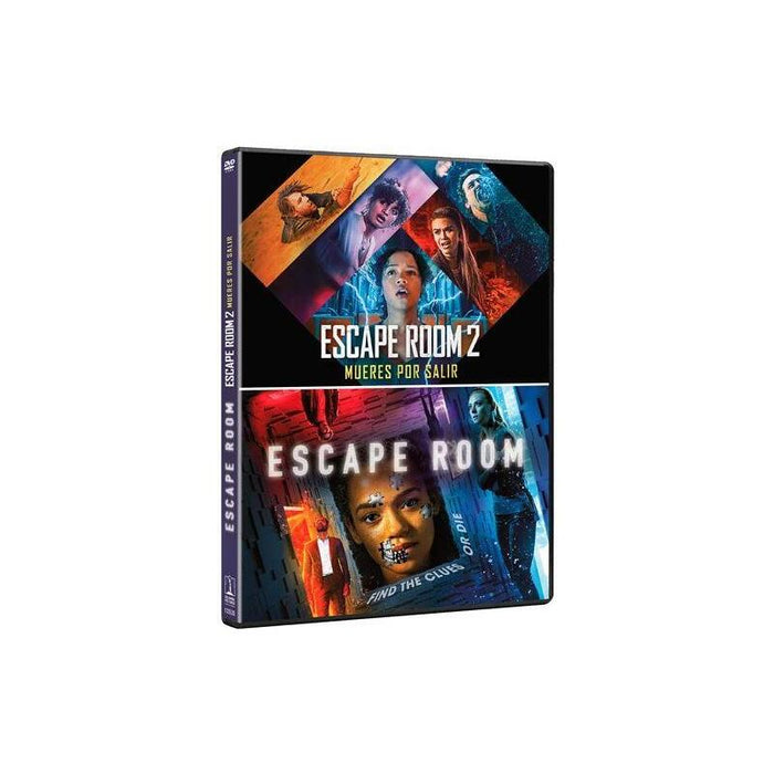 Pelicula Escape Room Pack 1+2  - Dvd Dvd