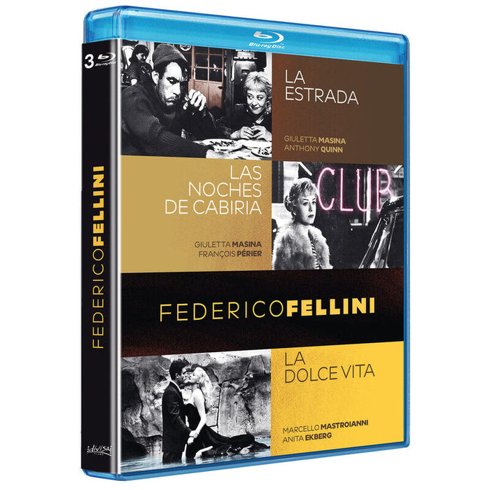 Pelicula Federico Fellini (Pack) - Bd Blu-Ray