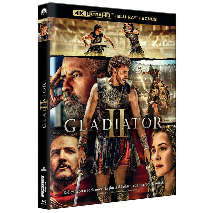 Pelicula Gladiator Ii (4k Uhd) - Bd Blu-Ray
