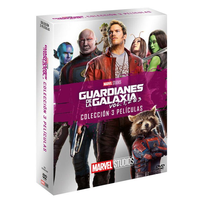 Pelicula Guardianes De La Galaxia - Colección 3 Películas - Dvd Dvd