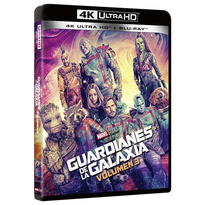 Pelicula Guardianes De La Galaxia Vol. 3 (Uhd + Bd) - Bd Blu-Ray