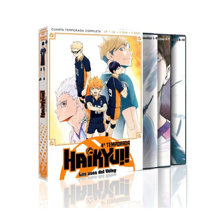 Pelicula Haikyu Temporada 4 Episodios 1-25 + 5 - Dvd Dvd