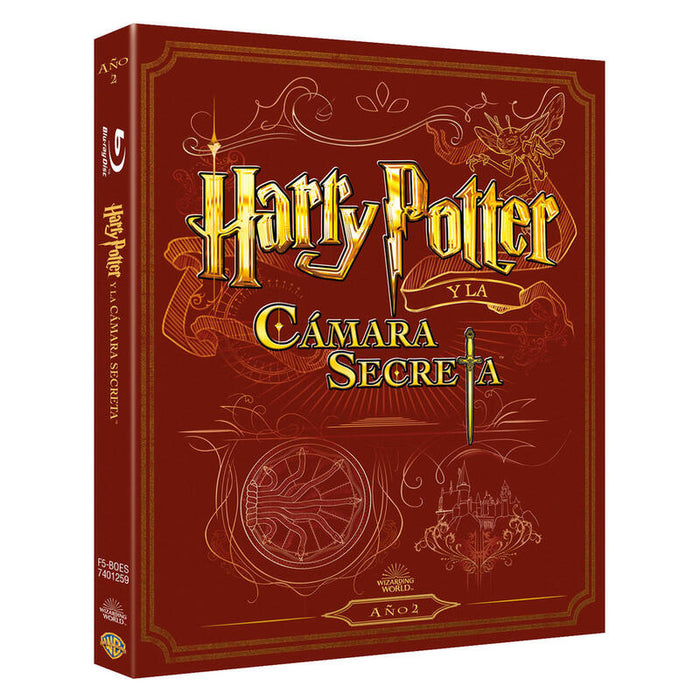 Pelicula Harry Potter Y La Camara Secreta. Ed. 2019 Blu-Ray Blu-Ray