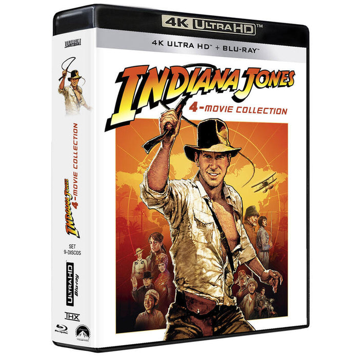 Pelicula Indiana Jones - Colección 4 Películas (4k Uhd) - Bd Blu-Ray