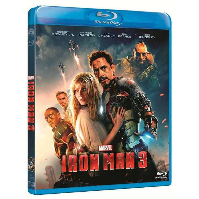 Pelicula Iron Man 3 Blu-Ray