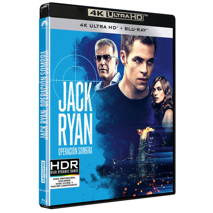 Pelicula Jack Ryan: Operación Sombra Blu-Ray