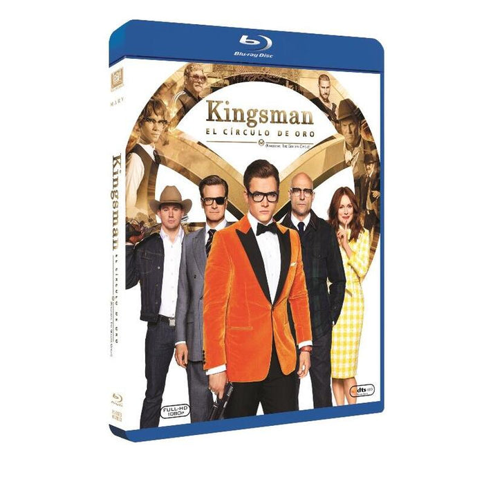 Pelicula Kingsman: El Círculo De Oro Blu-Ray