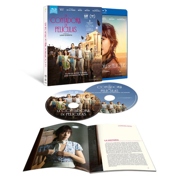 Pelicula La Contadora De Películas (Libreto+Cd) - Bd Blu-Ray