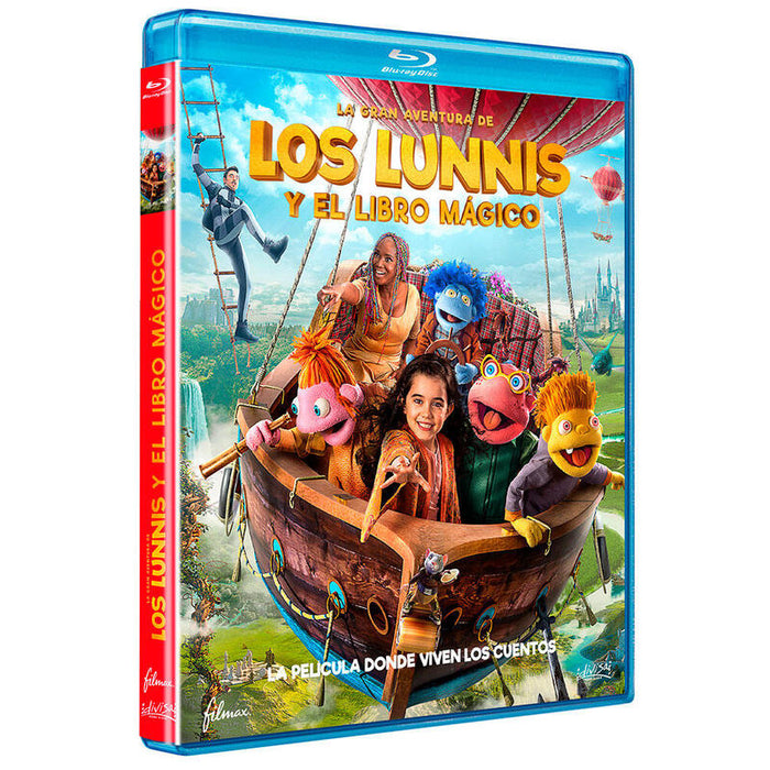Pelicula La Gran Aventura De Los Lunnis Y El Libro Mágico - Bd Blu-Ray