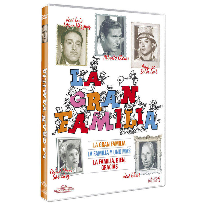 Pelicula La Gran Familia (1, 2 Y 3) Dvd