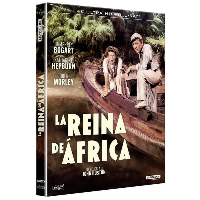 Pelicula La Reina De Africa - Edición Especial Funda - Bd Blu-Ray