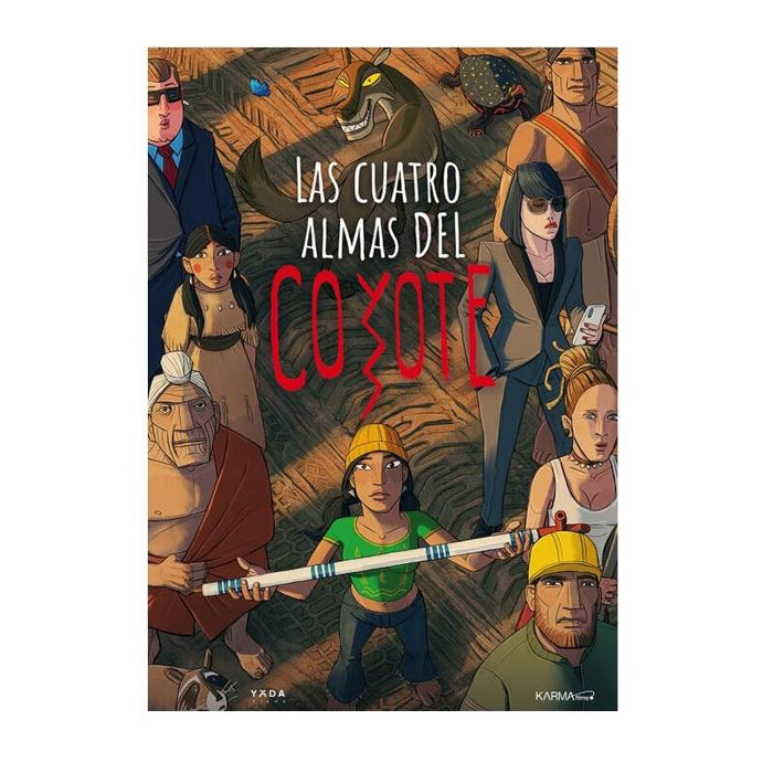 Pelicula Las Cuatro Almas Del Coyote - Bd Blu-Ray