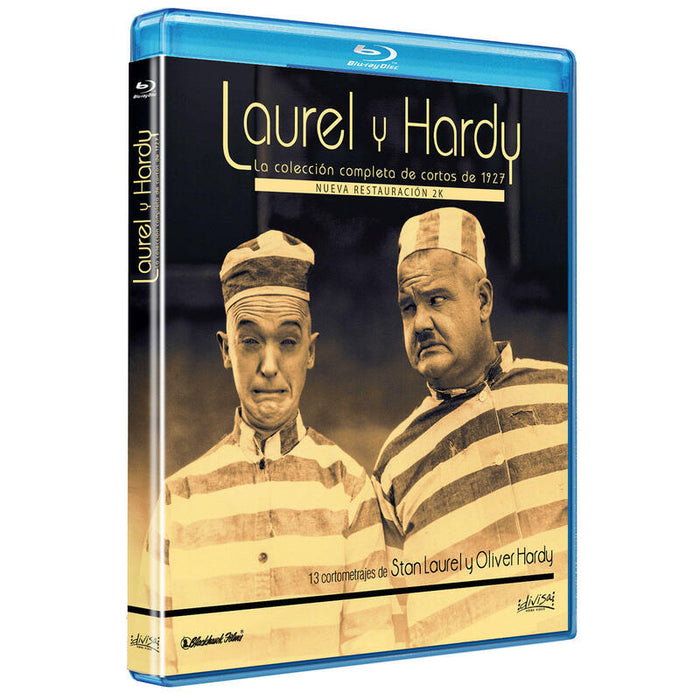 Pelicula Laurel Y Hardy - Colección Completa De Cortos (1927) - Bd Blu-Ray