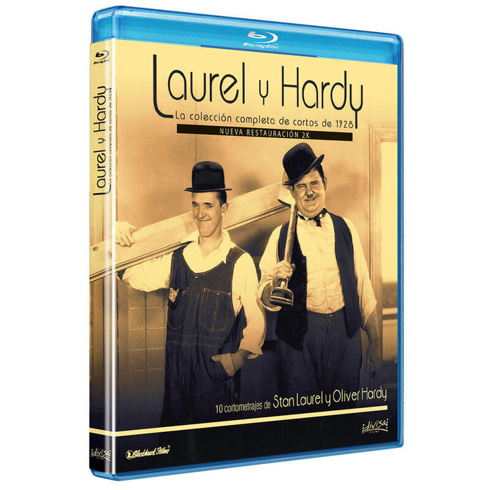 Pelicula Laurel Y Hardy - Colección Completa De Cortos (1928) - Bd Blu-Ray