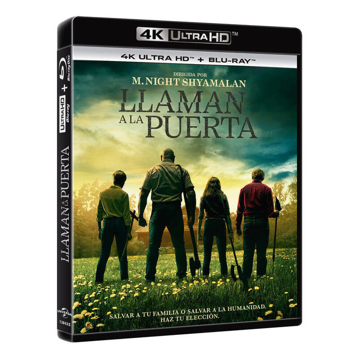 Pelicula Llaman A La Puerta  (4k Uhd + Blu-Ray) Blu-Ray