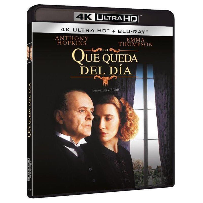 Pelicula Lo Que Queda Del Dia (4k Uhd+Bd)  Blu-Ray