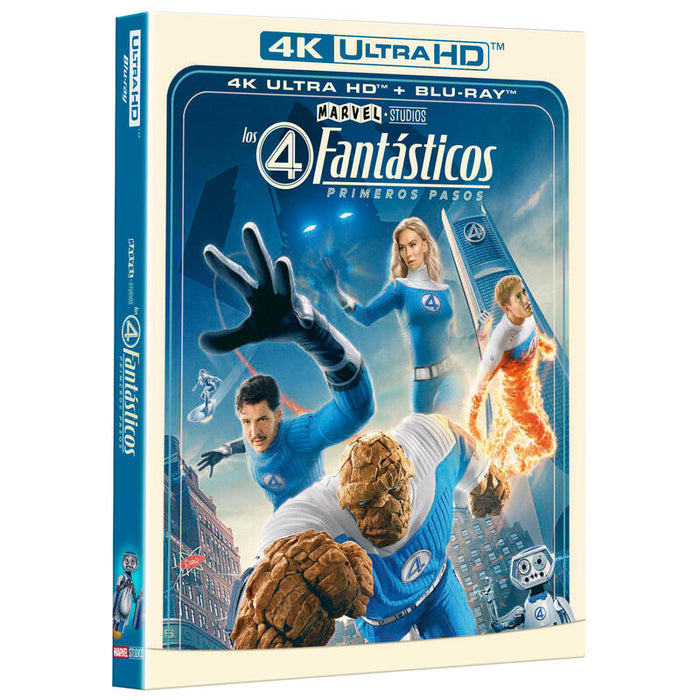 Pelicula Los 4 Fantásticos - Primeros Pasos (4k Uhd) - Bd Blu-Ray