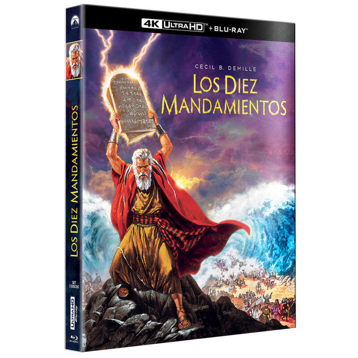 Pelicula Los Diez Mandamientos - Bd Blu-Ray