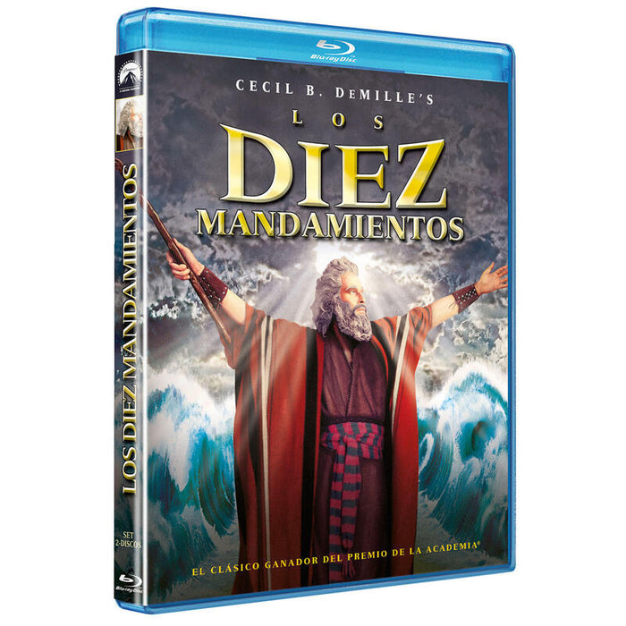 Pelicula Los Diez Mandamientos  Blu-Ray