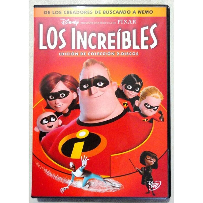 Pelicula Los Increíbles Dvd