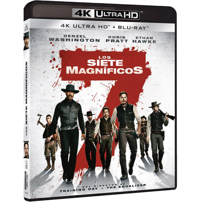Pelicula Los Siete Magnificos (4k Uhd+Bd) Blu-Ray