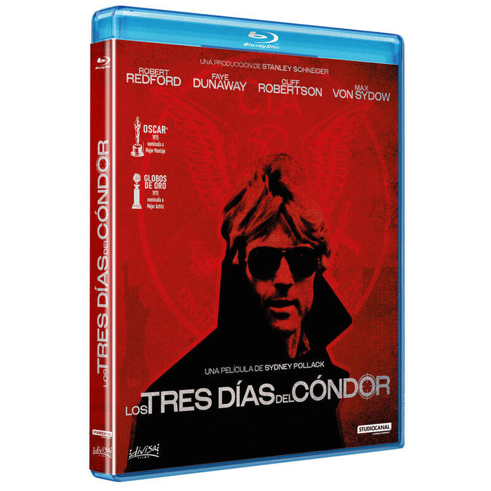 Pelicula Los Tres Dias Del Cóndor - Bd Blu-Ray
