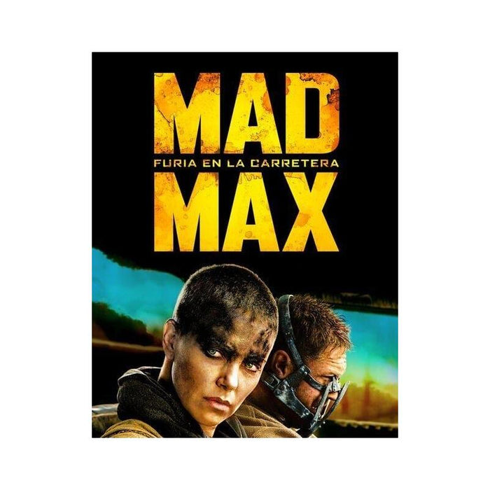 Pelicula Mad Max Furia En La Carretera - Bd Blu-Ray