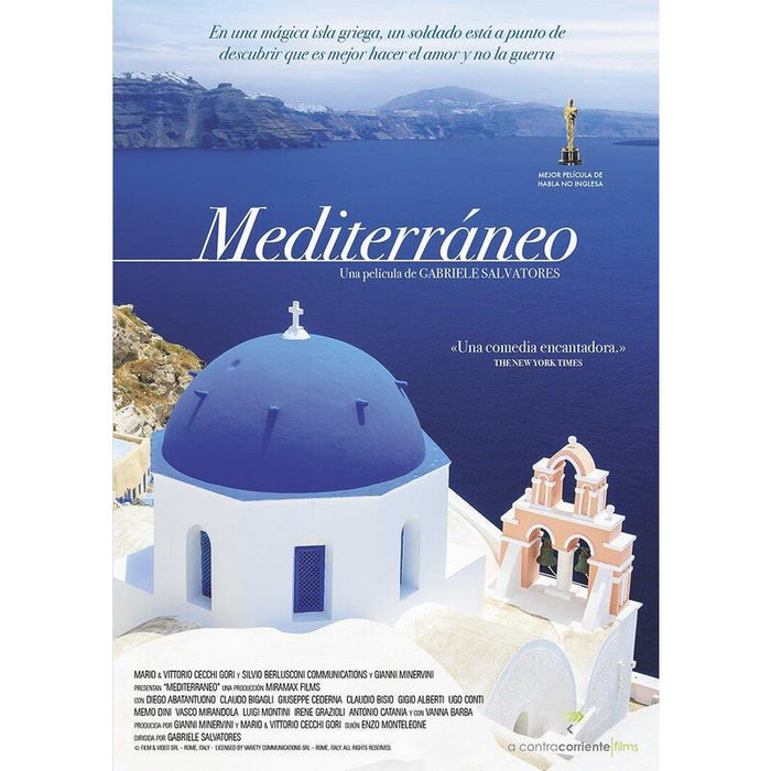 Pelicula Mediterraneo Dvd
