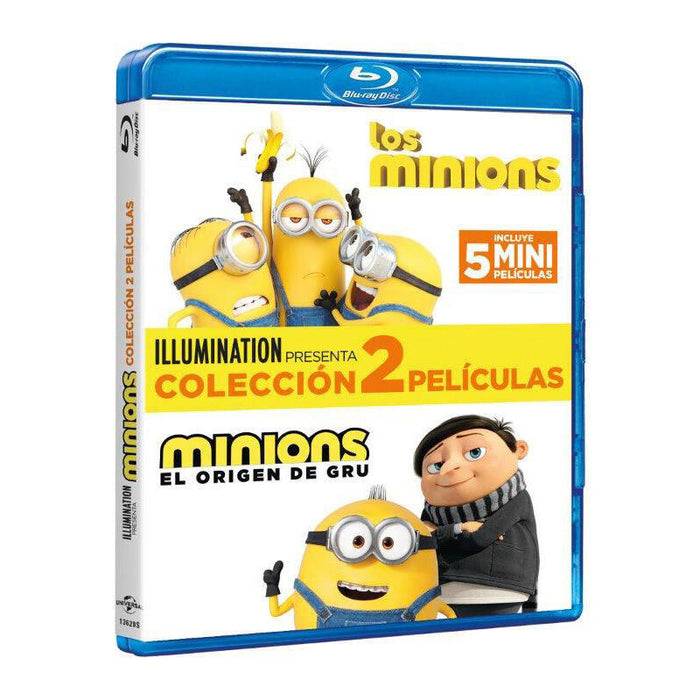 Pelicula Minions Pack 1-2  - Br Blu-Ray