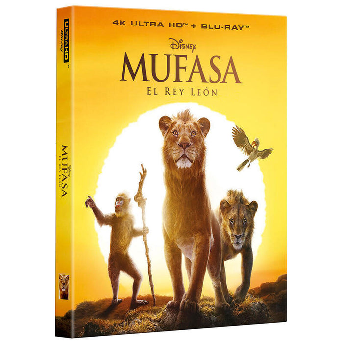 Pelicula Mufasa - El Rey León - Bd Blu-Ray