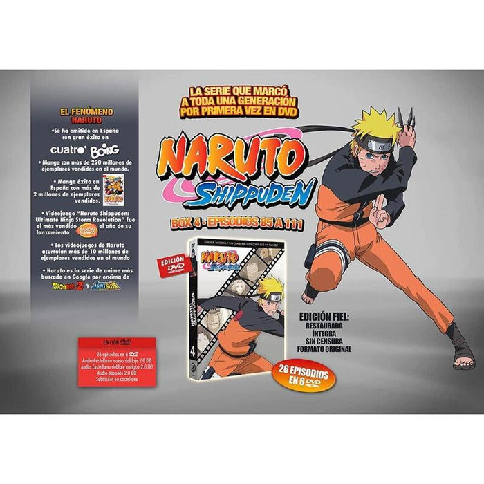 Pelicula Naruto Shippuden Box4 - Dvd Dvd
