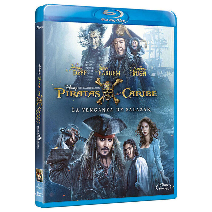Pelicula Piratas Del Caribe: La Venganza De Salazar Blu-Ray