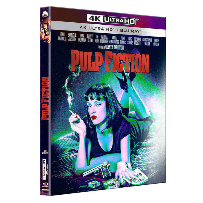 Pelicula Pulp Fiction - Edición Especial Funda - Bd Blu-Ray