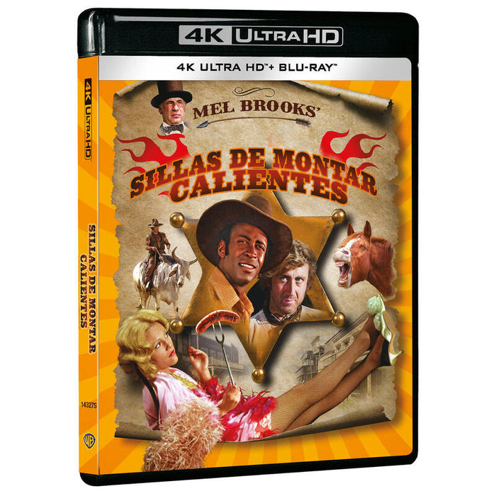 Pelicula Sillas De Montar Calientes (4k Uhd + Blu-Ray) Blu-Ray