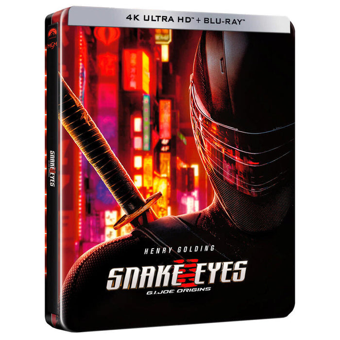 Pelicula Snake Eyes - El Origen (Steelbook) (4k Uhd) - Bd Blu-Ray