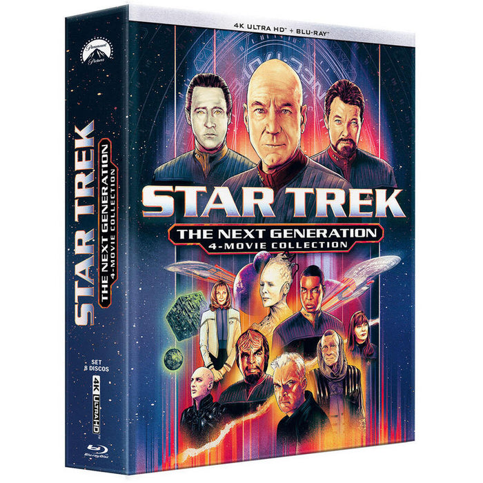 Pelicula Star Trek - The Next Generation (4 Movie Collection 4k Uhd) - Bd Blu-Ray