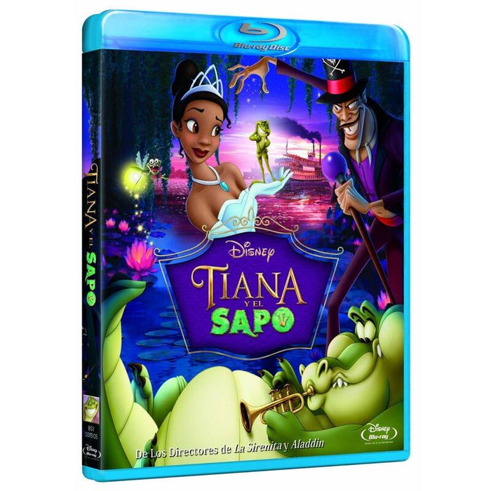 Pelicula Tiana Y El Sapo Blu-Ray