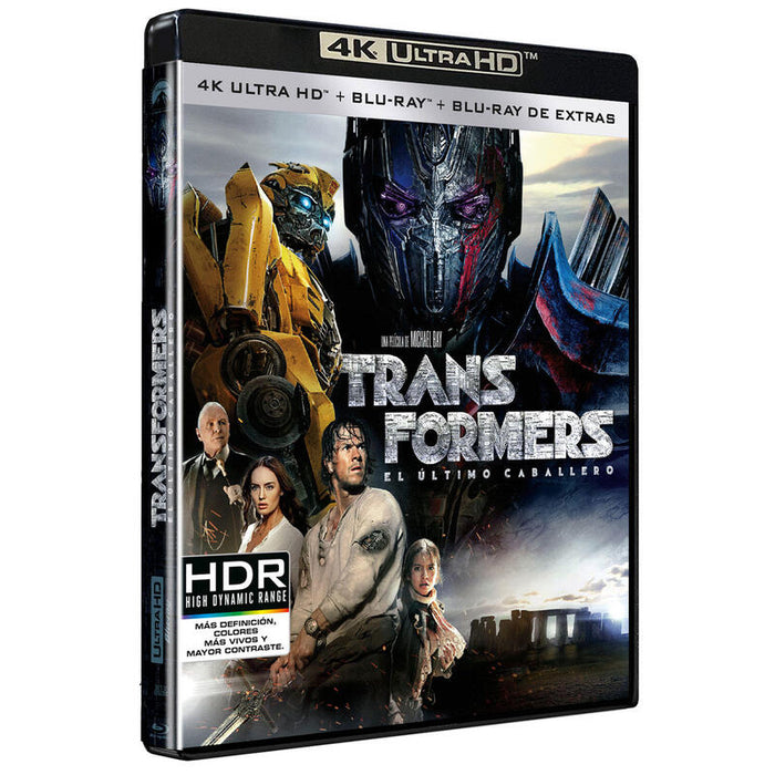 Pelicula Transformers: El Ultimo Caballero Blu-Ray