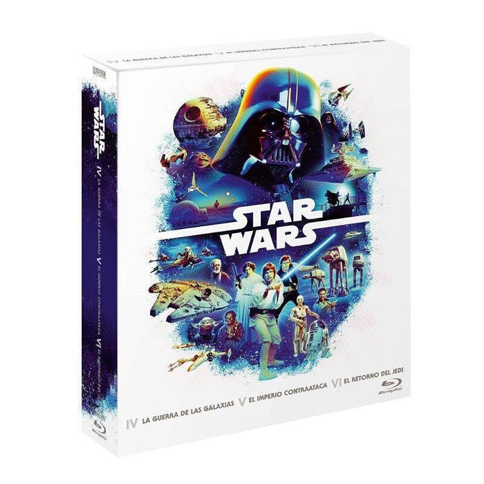 Pelicula Trilogia Star Wars Episodios 4-6 - Bd Blu-Ray