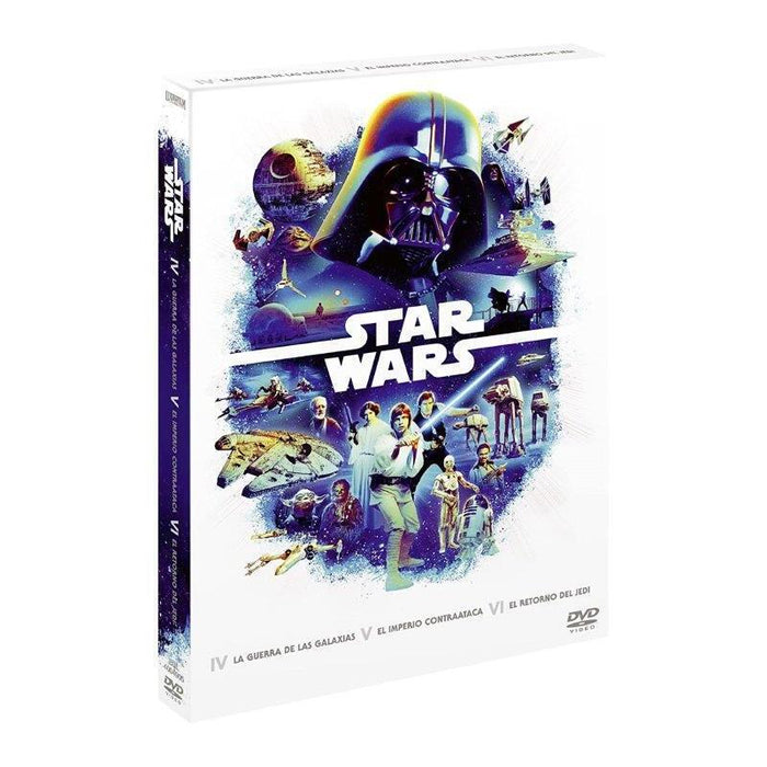 Pelicula Trilogia Star Wars Episodios 4-6 - Dvd Dvd