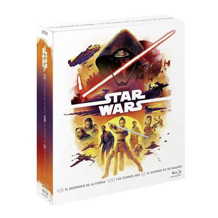 Pelicula Trilogia Star Wars Episodios 7-9 - Bd Blu-Ray