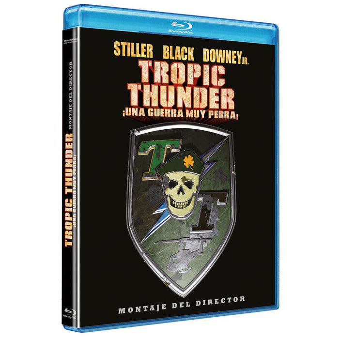 Pelicula Tropic Thunder - ¡Una Guerra Muy Perra! - Bd Blu-Ray