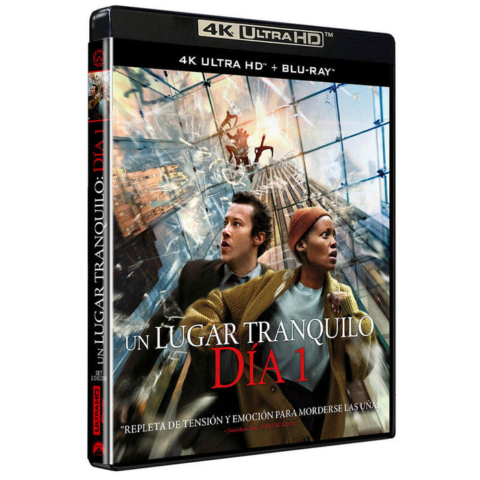 Pelicula Un Lugar Tranquilo - Día 1 (4k Uhd) - Bd Blu-Ray