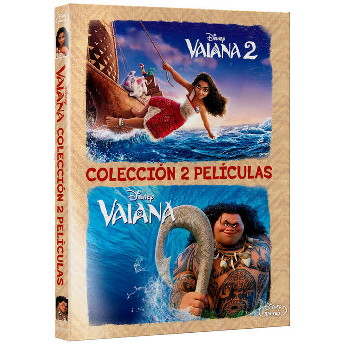 Pelicula Vaiana Coleccion 2 Películas - Bd Blu-Ray