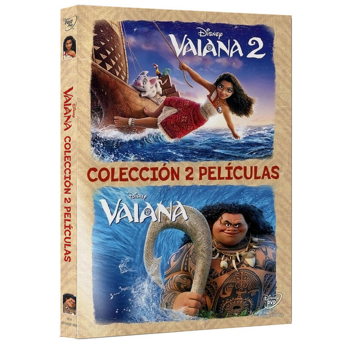 Pelicula Vaiana Coleccion 2 Películas - Dvd Dvd