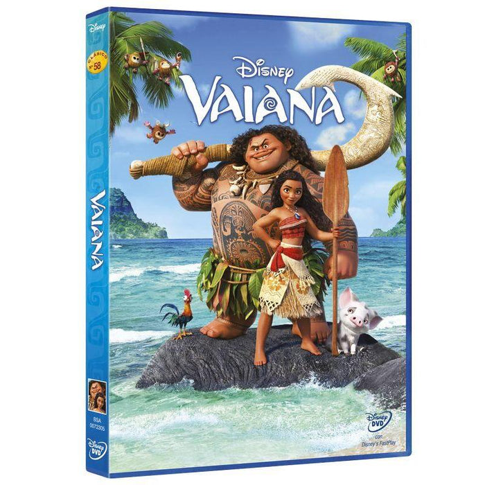 Pelicula Vaiana Dvd