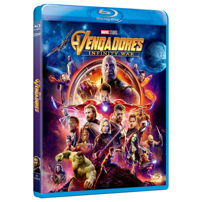 Pelicula Vengadores: Infinity War Blu-Ray
